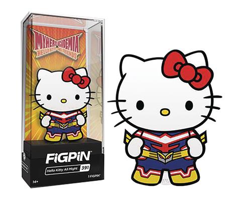 FIGPIN SANRIO X MY HERO ACADEMIA HELLO KITTY ALL MIGHT PIN (