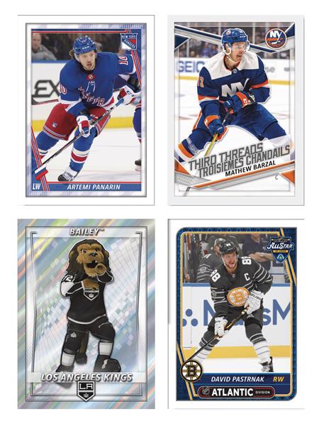 TOPPS 2020-21 NHL STICKER COLLECTION BOX (Net) (C: 1-1-1)