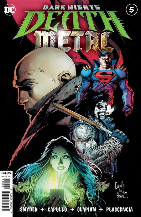 DARK NIGHTS DEATH METAL #5 (OF 7) CVR A GREG CAPULLO EMBOSSED FOIL