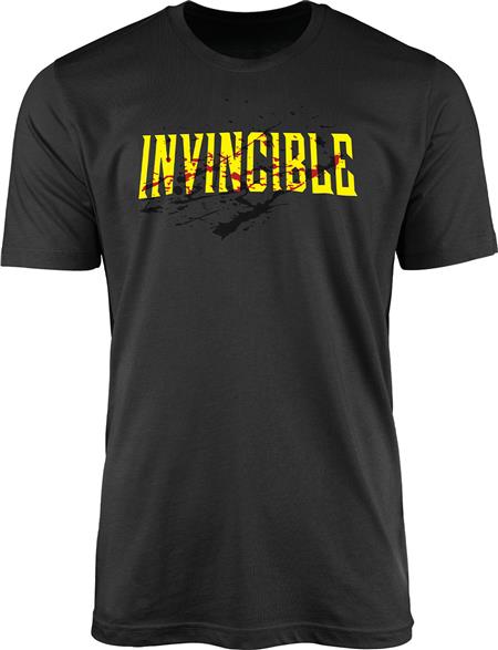 INVINCIBLE BLOODY LOGO T/S LG (C: 0-1-2)