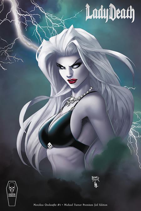 LADY DEATH MERCILESS ONSLAUGHT #1 TURNER PREMIUM FOIL CVR (M