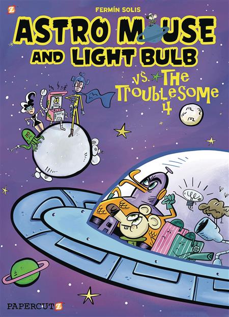 ASTRO MOUSE AND LIGHT BULB HC VOL 02 TROUBLESOME FOUR (C: 0-