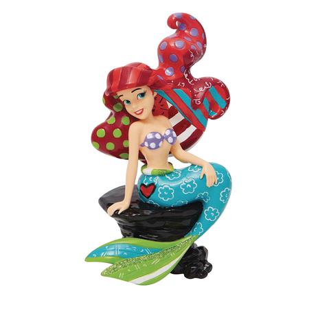 DISNEY BRITTO ARIEL ON ROCK 6.75IN FIGURE (C: 1-1-2)