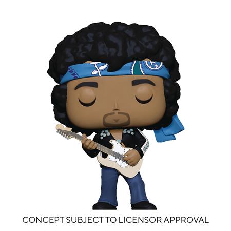 POP ROCKS JIMI HENDRIX LIVE IN MAUI JACKET VINYL FIG (C: 1-1