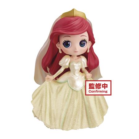 DISNEY CHAR DREAMY GLITTER COLLECTION Q-POSKET ARIEL FIG (C: