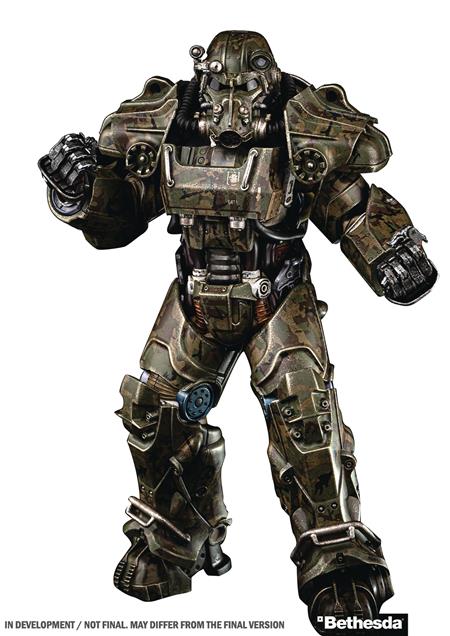 FALLOUT T-60 CAMOUFLAGE POWER ARMOR 1/6 SCALE FIG (Net) (C: