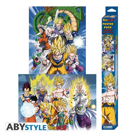 DRAGON BALL Z FIRST FOR SURVIVAL 2PC POSTER SET (C: 1-1-2)