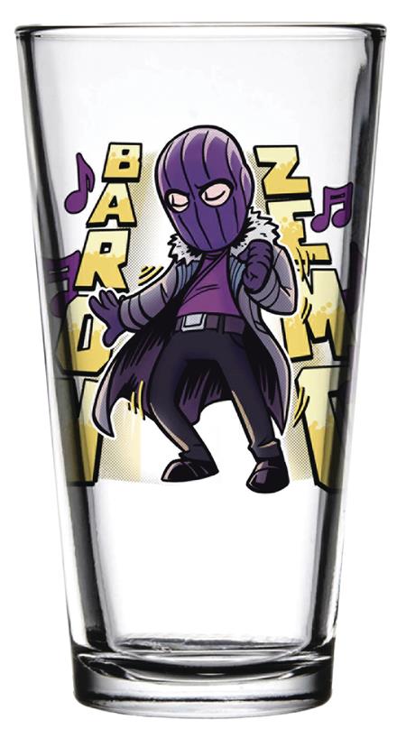 TOON TUMBLERS FALCON/WINTER SOLDIER ZEMO PINT GLASS (C: 1-1-