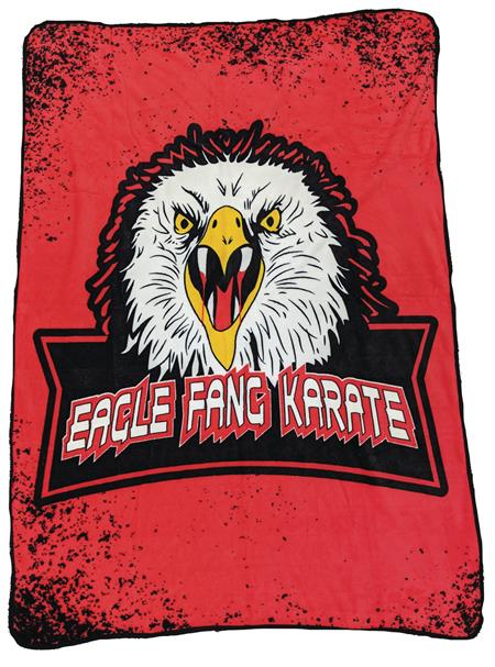 COBRA KAI EAGLE FANG LOGO FLEECE BLANKET (C: 1-1-2)