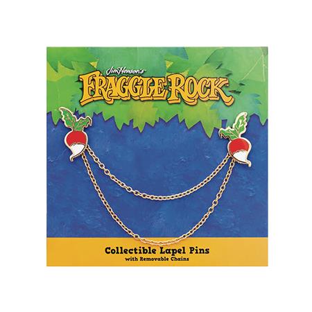 LITTLE SHOP OF PINS FRAGGLE ROCK RADISH PIN SET W/CHAIN (C: