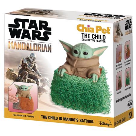 CHIA PET STAR WARS THE CHILD IN MANDOS SATCHEL (C: 1-1-2)