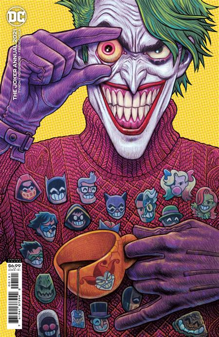 JOKER 2021 ANNUAL #1 (ONE SHOT) CVR B DAN HIPP CARD STOCK VAR