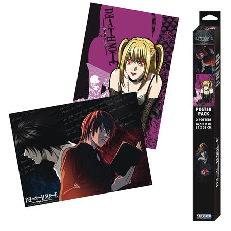 DEATH NOTE 2PC L VS LIGHT & MISA POSTER PACK (C: 1-1-2)