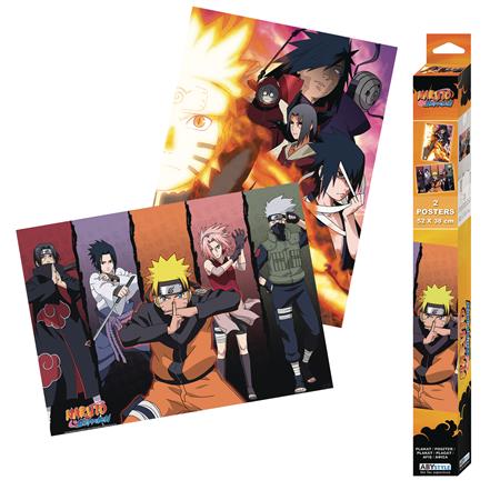 NARUTO SHIPPUDEN 2PC BOXED POSTER SET (C: 1-1-2)