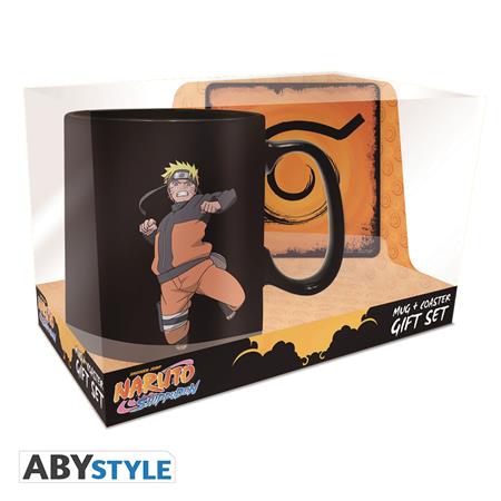 NARUTO SHIPPUDEN CLONE JUTSU MAGIC MUG AND COASTER SET (C: 1