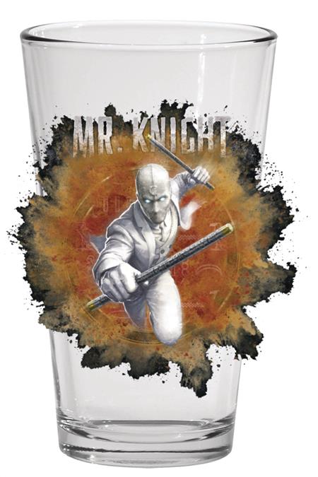 TOON TUMBLERS MOON KNIGHT MR KNIGHT PINT GLASS (C: 1-1-2)