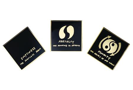 BRUCE LEE THE THREE STAGES OF CULTIVATION PIN SET (C: 1-1-2)