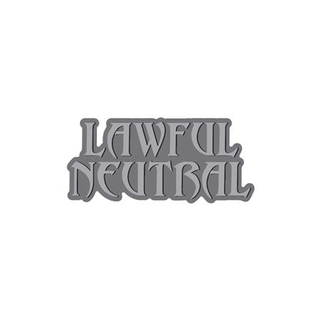 MORAL ALIGNMENT LAWFUL NEUTRAL ENAMEL PIN (C: 1-1-2)