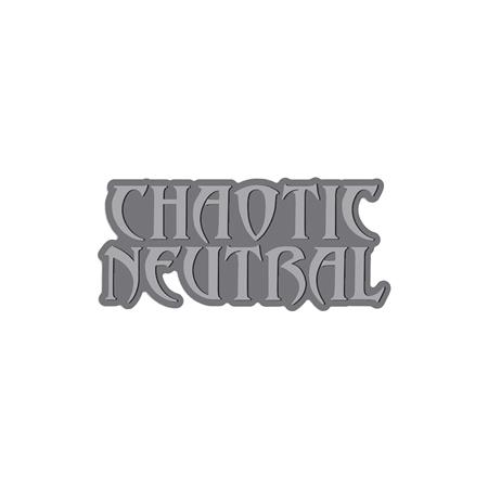 MORAL ALIGNMENT CHAOTIC NEUTRAL ENAMEL PIN (C: 1-1-2)