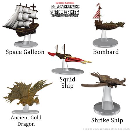 D&D ICONS REALMS SHIP SCALE WELCOME TO WILDSPACE (C: 0-1-2)