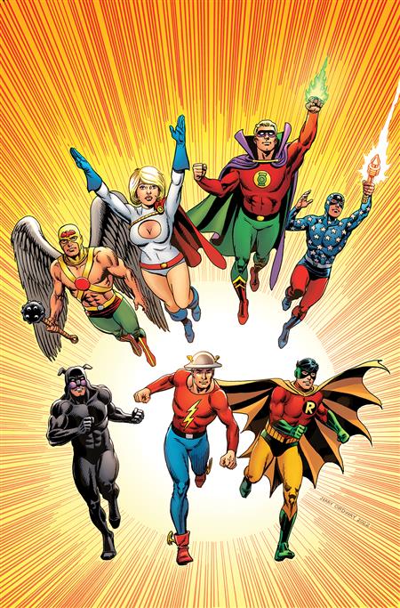 JUSTICE SOCIETY OF AMERICA #1 CVR D INC 1:25 JERRY ORDWAY CARD STOCK VAR