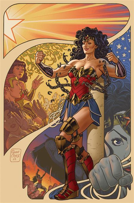 WONDER WOMAN #793 CVR E INC 1:25 JOE QUINONES CARD STOCK VAR (KAL-EL RETURNS TIE-IN)