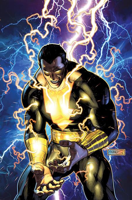 BLACK ADAM #6 CVR E INC 1:25 BRANDON PETERSON CARD STOCK VAR