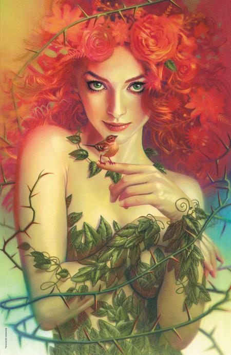 POISON IVY #7 CVR E INC 1:50 JOSHUA MIDDLETON FOIL CARD STOCK VAR