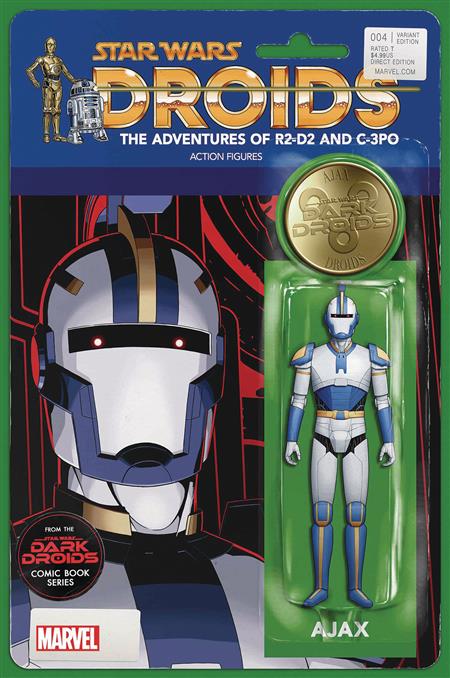 STAR WARS DARK DROIDS #4 CHRISTOPHER ACTION FIGURE VAR