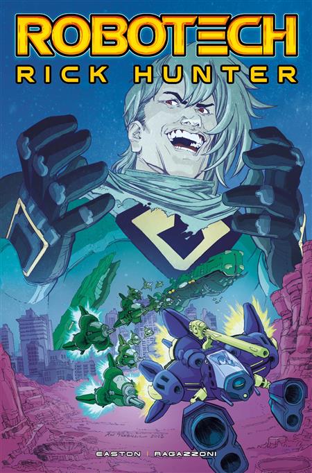 ROBOTECH RICK HUNTER #4 (OF 4) CVR B TURNBULL & LECCE