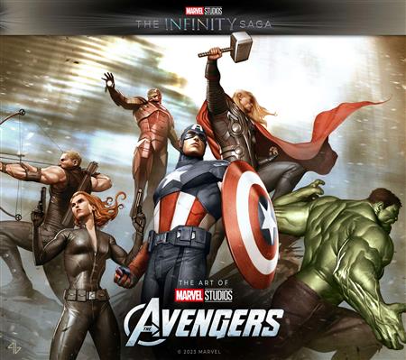 MARVEL STUDIOS INFINITY SAGA AVENGERS ART MOVIE HC (C: 0-1-2