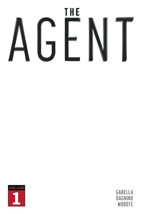 THE AGENT #1 CVR E BLANK COVER (MR)