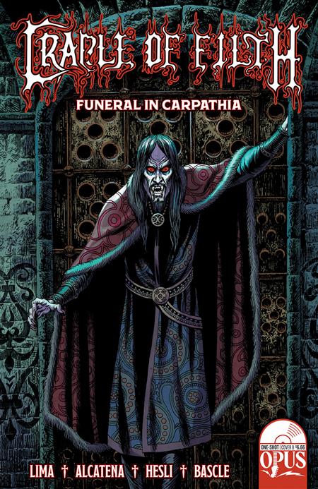 Cradle of Filth Carpathia One Shot Cvr B Alcatena - Discount Comic Book ...