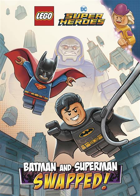 BATMAN & SUPERMAN SWAPPED LEGO DC HC (C: 0-1-0)