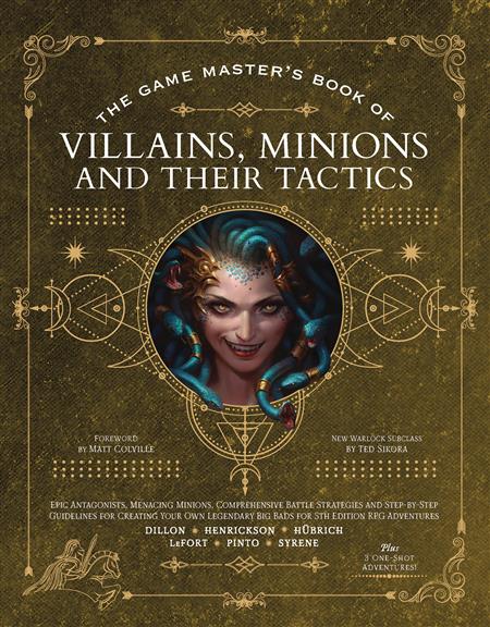 GM BOOK OF VILLAINS MINIONS & TACTICS HC (C: 0-1-2)