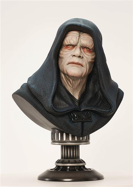 SW ROTJ EMPEROR PALPATINE LEGENDS IN 3D 1/2 SCALE BUST (C: 1