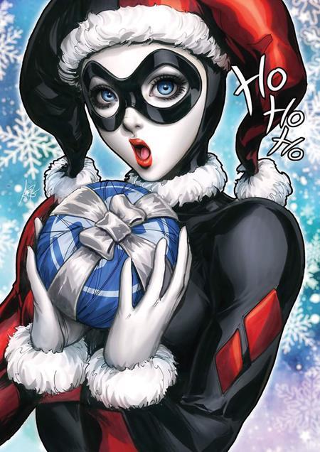 Harley Quinn 34 Cvr C Stanley Artgerm Lau Dc Holiday Card Special Edition Var Discount Comic 2224