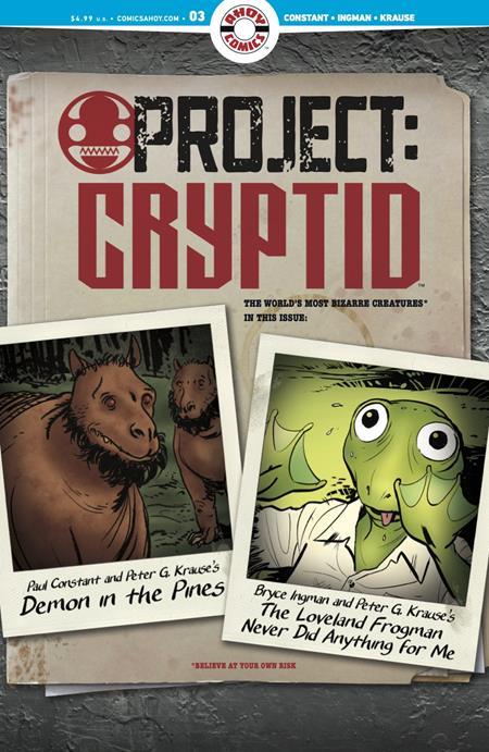 PROJECT CRYPTID #3 (OF 6) CVR A PETER KRAUSE (MR)