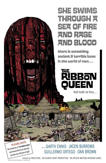 RIBBON QUEEN #5 (OF 8) CVR C CHRIS FERGUSON & JACEN BURROWS HORROR HOMAGE VAR (MR)