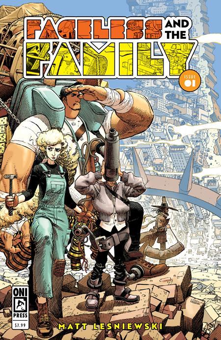 FACELESS AND THE FAMILY #1 (OF 4) CVR C DUSTIN WEAVER VAR