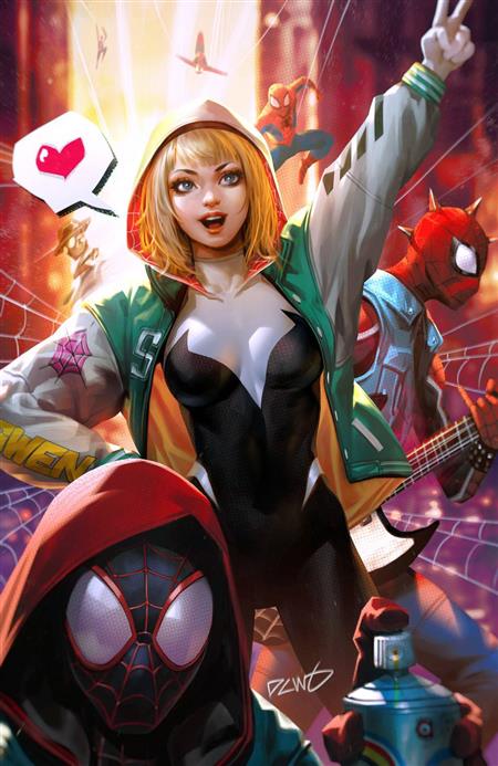 EDGE OF SPIDER-VERSE #1 100 COPY INCV CHEW SPIDER-GWEN VIR