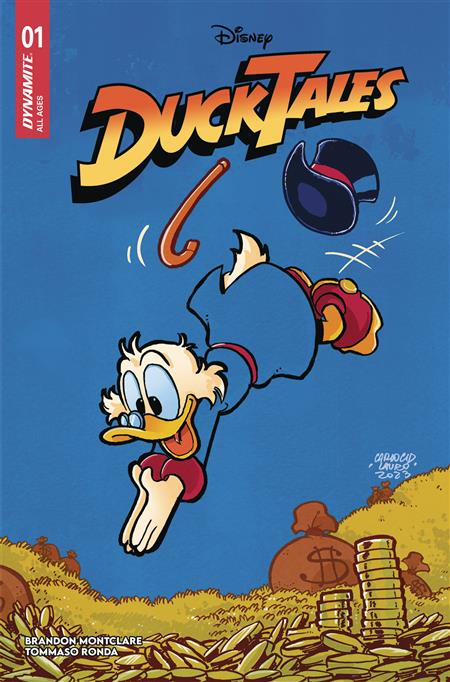 DUCKTALES #1 CVR L 10 COPY INCV LAURO FOIL 