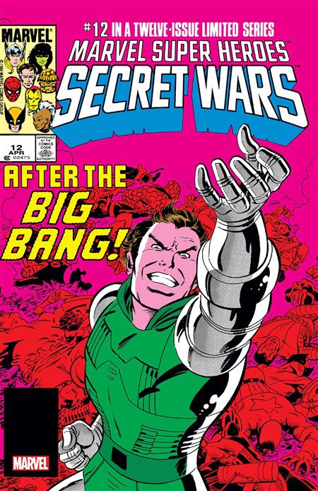 MSH SECRET WARS #12 FACSIMILE ED FOIL VAR (Net)