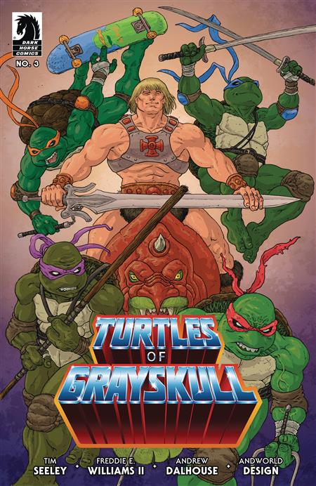 MASTERS OF UNIVERSE TMNT TURTLES OF GRAYSKULL #3 CVR C VILLA