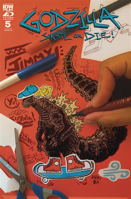 GODZILLA SKATE OR DIE #5 CVR B BA