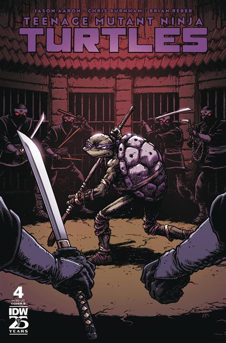 TEENAGE MUTANT NINJA TURTLES 2024 #4 CVR B BURNHAM