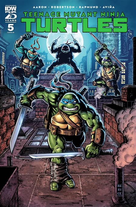 TEENAGE MUTANT NINJA TURTLES 2024 #5 50 COPY ROBERTSON INCV