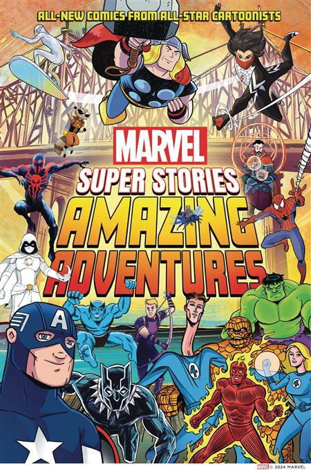 MARVEL SUPER STORIES HC AMAZING ADVENTURES 