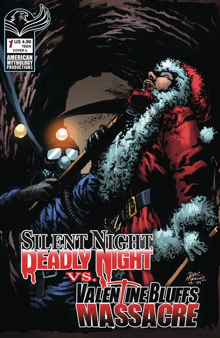 SILENT NIGHT DEADLY NIGHT VS VALENTINE BLUFFS MASSACRE #1 B