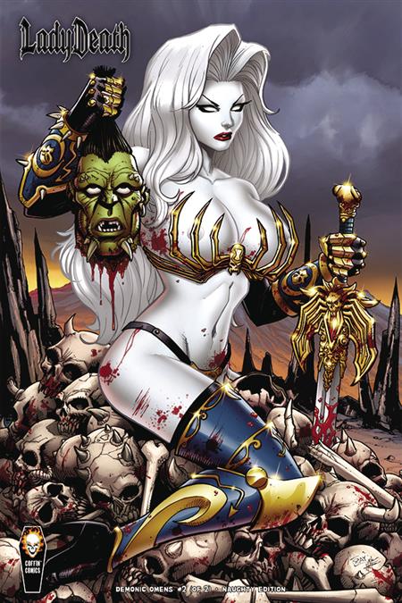 LADY DEATH DEMONIC OMENS #2 (OF 2) CVR D NAUGHTY ED (MR)